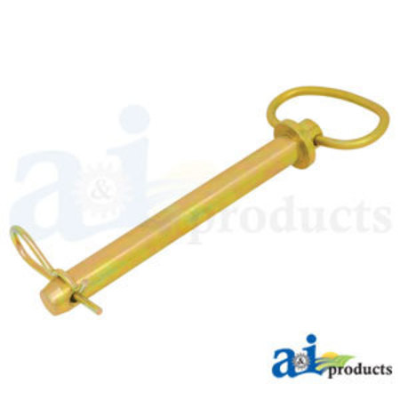 A & I PRODUCTS Hitch Pin, Machined, 3/4" x 6 1/4 3" x2" x9" A-HPL105